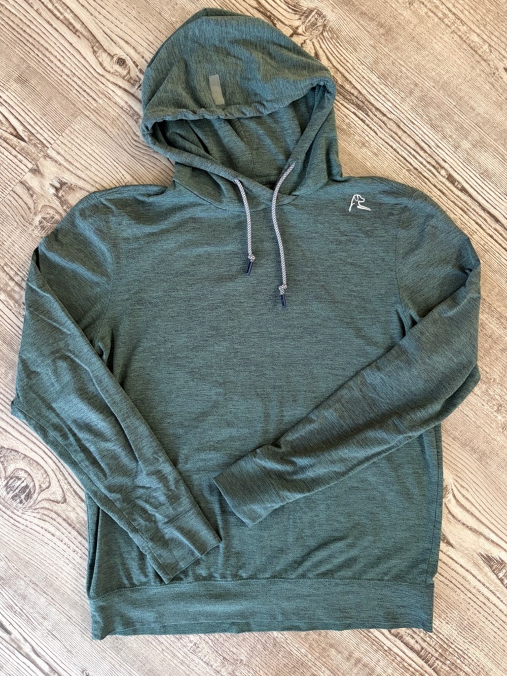 Rhoback Forest Green Hoodie - Men’s Small